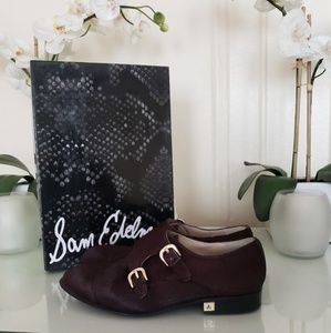 SAM Edelman pony hair monk strap